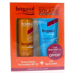 BERGASOL Coffret Brume Solaire SPF30 et Lait après soleil 100ml