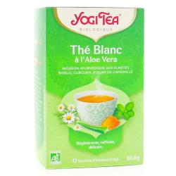 YOGI TEA Thé Blanc à l'Aloe Vera 17 sachets