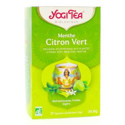 YOGI TEA Menthe Citron Vert 17 sachets
