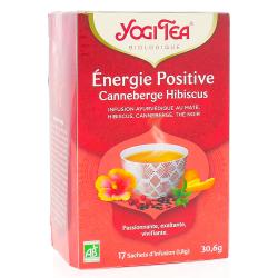 YOGI TEA Energie Positive Canneberge Hibiscus 17 sachets