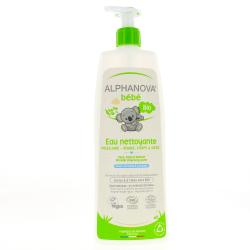 ALPHANOVA Bébé Eau nettoyante flacon 500 ml