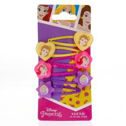 ELITE Barrettes clic clac Princess Disney x6
