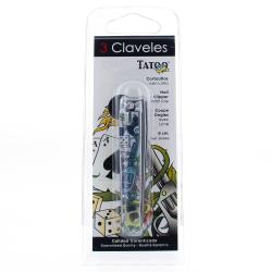 3 CLAVELES Coupe ongles avec lime motif tatoo