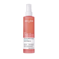 DECLEOR Aloé vera Huile solaire bi-phasée SPF 30 spray 200ml