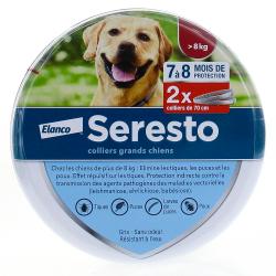 SERESTO Colliers grands chiens collier de 70 cm x2