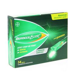 BEROCCA Boost absorption rapide boîte de 14 sticks