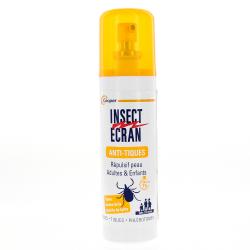 INSECT ECRAN Lotion répulsive anti-tiques flacon spray 100ml