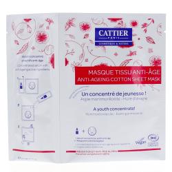 CATTIER Masque tissu anti-âge 20ml