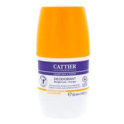 CATTIER Déodorant Roll on bergamote-orange