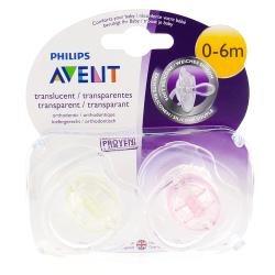 AVENT Classic Orthodontique 0-6m transparent