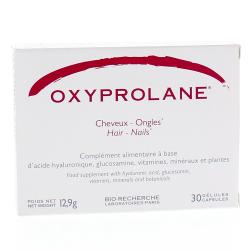 BIORECHERCHE Oxyprolane Cheveux et Ongles 30 gélules