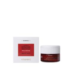 KORRES Rose Sauvage - Soin facial nuit Wild rose pot 40ml