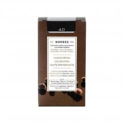 KORRES Coloration Permanente - Huile d'argan coloration haute performance Brown 4.0