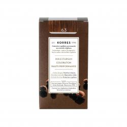 KORRES Coloration Permanente - Huile d'argan coloration haute performance Golden/Honey dark blonde 6.3