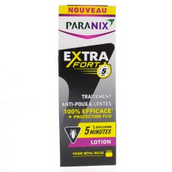 PARANIX Extrat fort Lotion Anti poux et lentes flacon 100ml + peigne