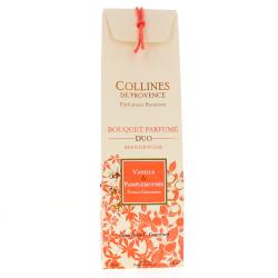 COLLINES DE PROVENCE Bouquet parfumé Duo Vanille et pamplemousse 100ml