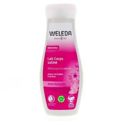 WELEDA Lait corps satiné rose musquée flacon 200ml