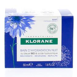 KLORANE Bleuet bio - Bain d'hydratation nuit 50ml