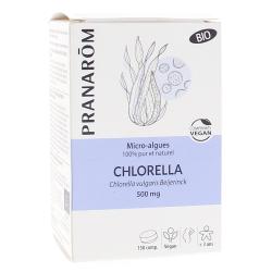 PRANAROM Chlorella Micro-algues 500mg boite de 150 comprimés