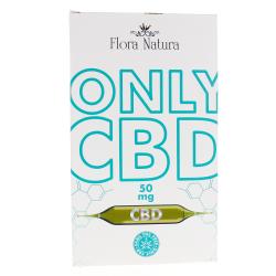 FLORA NATURA Only CBD 50mg boite de 20 ampoules