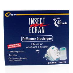 INSECT ECRAN Diffuseur électrique anti-moustiques