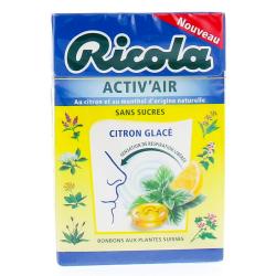RICOLA ACTIV'AIR Citron glacé 50g