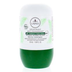 LAINO Déodorant anti-transpirant bio roll-on 50ml