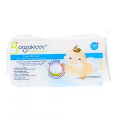 ORGAKIDDY Carrés de soin bébé x100