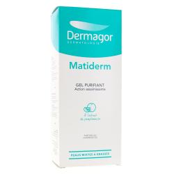 MATIDERM Gel purifiant peaux mixtes à grasses 200ml