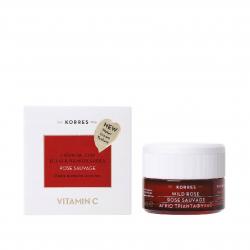 KORRES Rose Sauvage - Crème éclat et premières rides 40ml peaux sèches 40ml