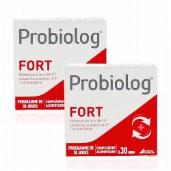 PROBIOLOG Fort boîte de 30 gélules lot de 2
