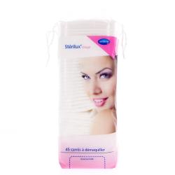 STERILUX Carrés à démaquiller x45