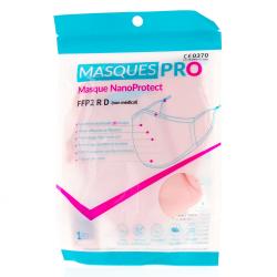 MASQUE NANOPROTECT ffp2 R D (non médical) rose
