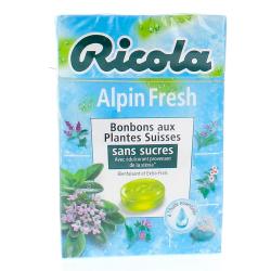 RICOLA Bonbons aux plantes suisses goût Alpin Fresh 50g