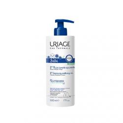 URIAGE 1ers Soins bébé - 1ère Huile Lavante apaisante 500ml
