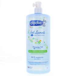 DODIE Hygiène et Soin - Gel lavant 3 en 1 bio flacon pompe flacon 1l