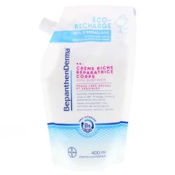 BEPANTHENDERMA Crème riche réparatrice corps recharge 400ml