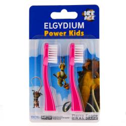 ELGYDIUM Power Kids Recharge de brosse à dent x2