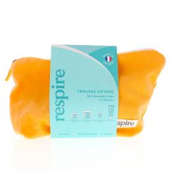 RESPIRE Trousse de voyage essentiels corps et cheveux