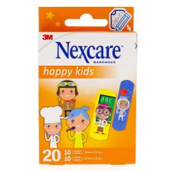 NEXCARE Pansements Happy Kids 20 pansements métiers