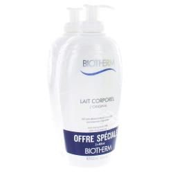 BIOTHERM L'original - Lait corporel anti-desséchant 400ml lot de 2
