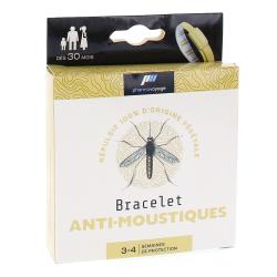 PHARMAVOYAGE Bracelet anti-moustiques couleur ivoire