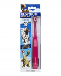 ELGYDIUM Kids Brosse à dents électrique Power âge de glace
