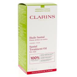 CLARINS Huile santal peaux sèches ou rosées 30ml