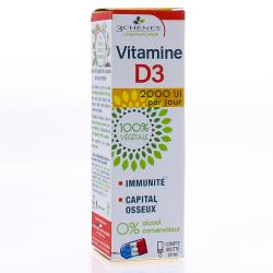 LES 3 CHENES Vitamine D3 2000UI 20ml
