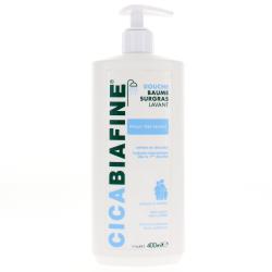 CICA BIAFINE Baume douche hydratant surgras flacon 400ml