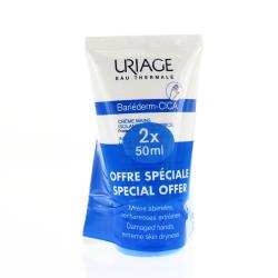 URIAGE Bariéderm Crème mains isolante réparatrice tube 2* 50ml
