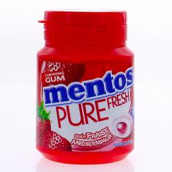 MENTOS Pure Fresh - Chewing-Gum fraise x30
