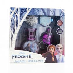 LA REINE DES NEIGES Coffret eau de toilette 30ml, barrettes et porte clés