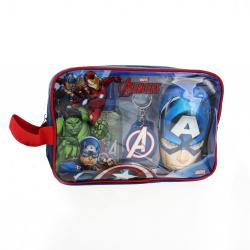 MARVEL AVENGERS Trousse de voyage eau de toilette gel moussant shampooing